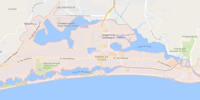 Mapa Barra da Tijuca