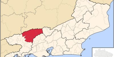Mapa Barra do Piraí