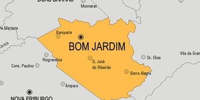 Mapa Bom Jardim obce