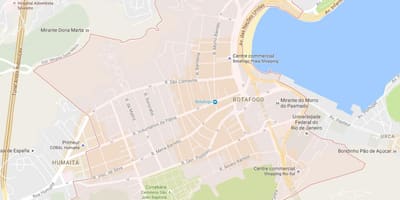 Mapa Botafogo