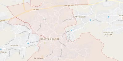 Mapa Campo Grande
