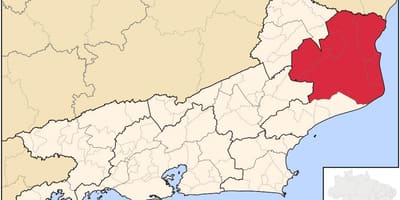 Mapa Campos dos Goytacazes