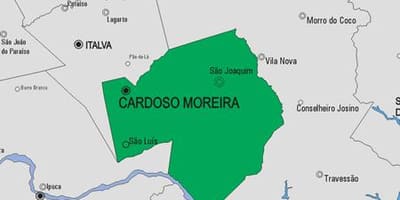 Mapa obce Cantagalo