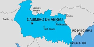 Mapa Carmo obce