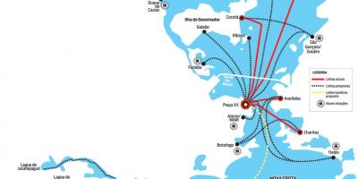 Mapa CCR Barcas