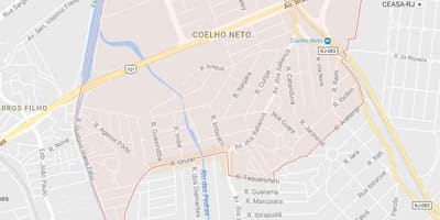 Mapa Coelho Neto