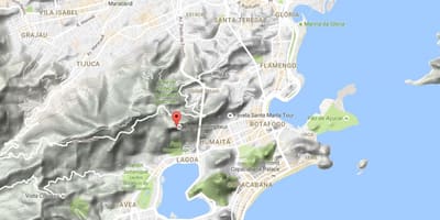 Mapa Corcovado