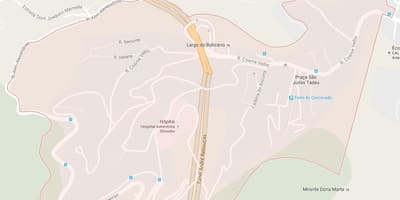Mapa Cosme Velho