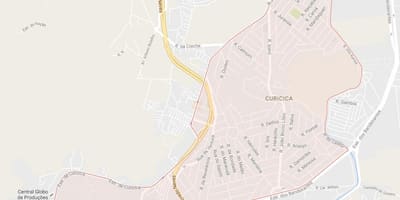 Mapa Curicica