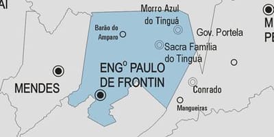 Mapa Engenheiro Paulo de - obec