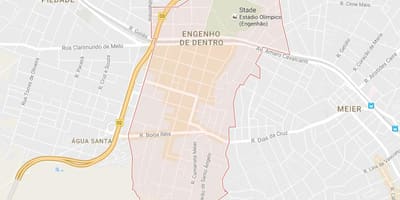 Mapa Engenho de Dentro