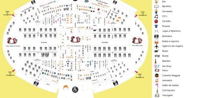 Mapa Feira de São Cristóvão