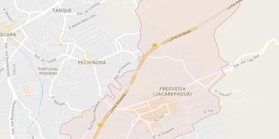 Mapa Freguesia de Jacarepaguá