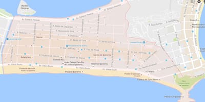 Mapa Ipanema