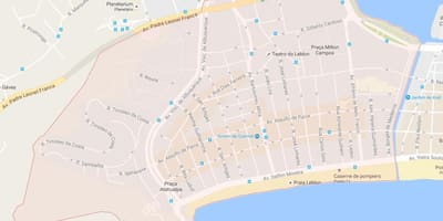 Mapa Leblon