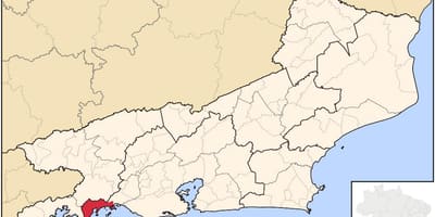 Mapa Mangaratiba