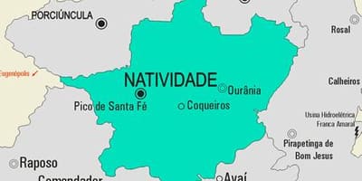 Mapa Natividade obce