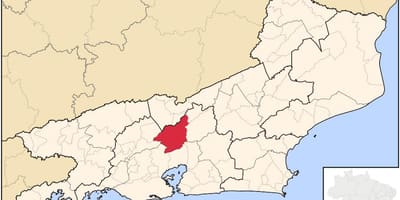 Mapa Petrópolis