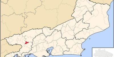 Mapa Pinheiral