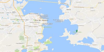 Mapa pláži Preventório