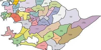 Mapa Quartiers Niterói