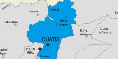 Mapa Quatis obce
