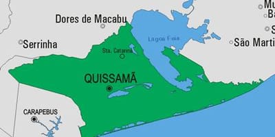 Mapa Quissamã obce