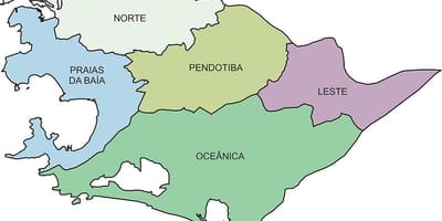 Mapa Regionů Niterói