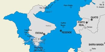 Mapa Resende obce