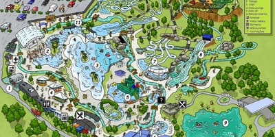 Mapa Rio Water Planet