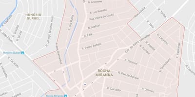 Mapa Rocha Miranda