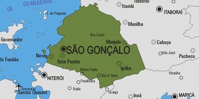 Mapa São Gonçalo obce