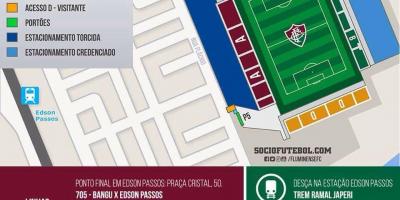 Mapa stadionu Giulite Coutinho