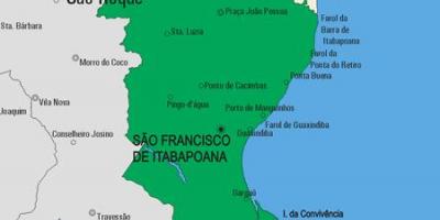 Mapu São Fidélis obce