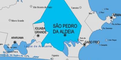Mapu São Pedro da Aldeia obce