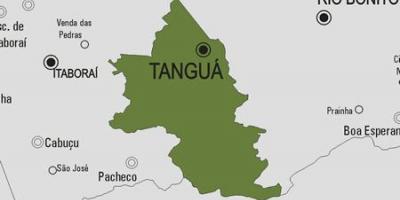 Mapa Tanguá obce