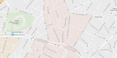 Mapa Todos os Santos