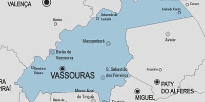 Mapa Varre Sai obec