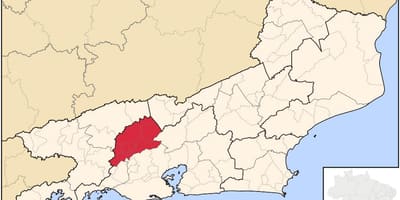 Mapa Vassouras