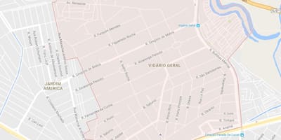 Mapa Vigário Geral