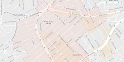 Mapa Vila da Penha