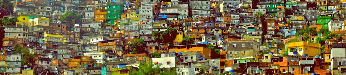 Rio de Janeiro map Favelas
